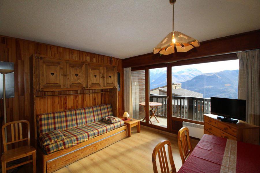 Skiverleih Studio Schlafnische 6 Personen (221) - Résidence Martagons A - Auris en Oisans - Wohnzimmer