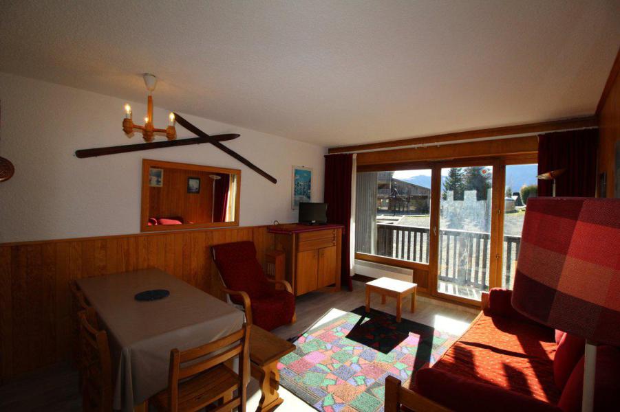 Ski verhuur Appartement 2 kamers bergnis 8 personen (004) - Résidence Martagons B - Auris en Oisans - Woonkamer