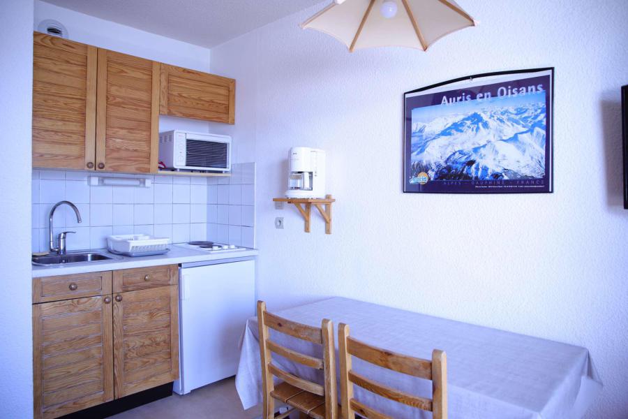 Rent in ski resort Studio sleeping corner 4 people (055) - Résidence Meije II - Auris en Oisans