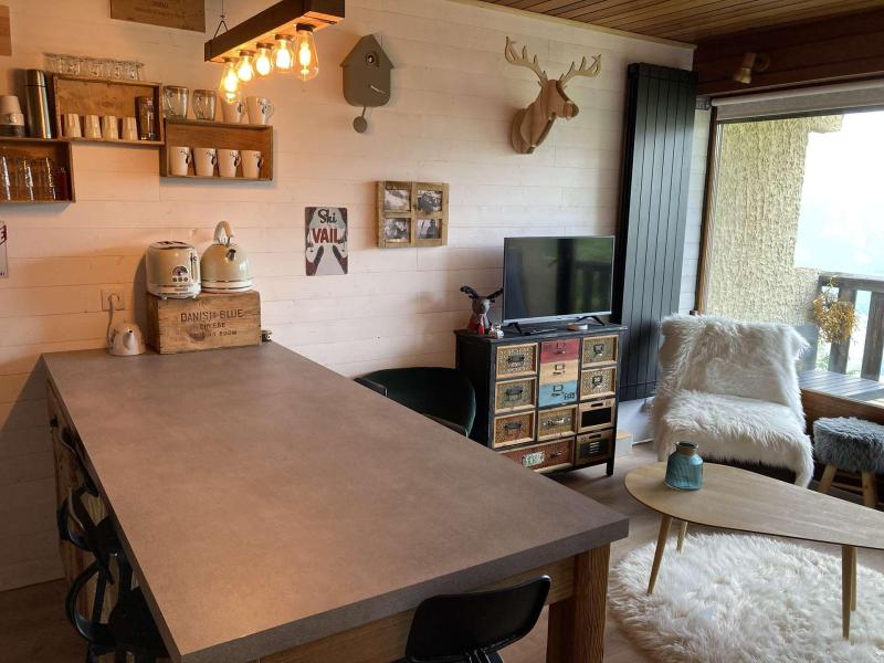 Skiverleih Studio Schlafnische 6 Personen (307) - Résidence Nigritelles A - Auris en Oisans - Wohnzimmer