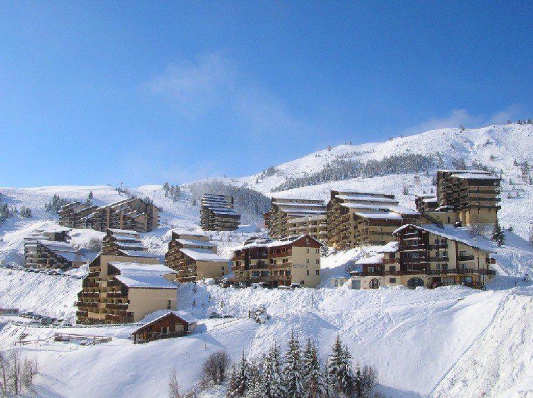 Urlaub in den Bergen Résidence Nigritelles B - Auris en Oisans - Draußen im Winter