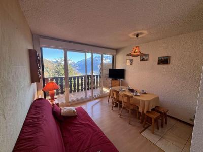 Skiverleih Studio Schlafnische für 2-4 Personen (0F5) - Résidence les Brimbelles - Auris en Oisans - Wohnzimmer