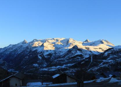 Wakacje w górach Studio z alkową 4 osoby (142) - Résidence les Chardons - Auris en Oisans - Zima na zewnątrz