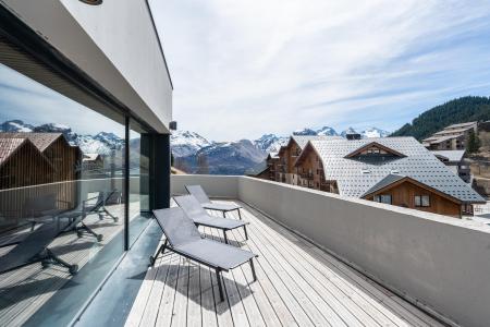 Rent in ski resort Résidence Les Ecrins d'Auris - Auris en Oisans - Solarium