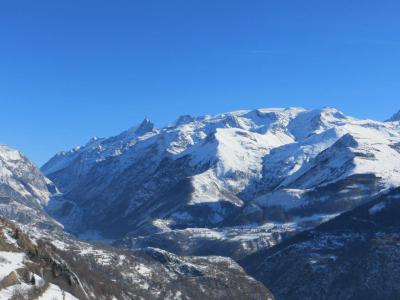 Location au ski Studio coin montagne 4 personnes (008) - Résidence Meije I - Auris en Oisans - Extérieur hiver