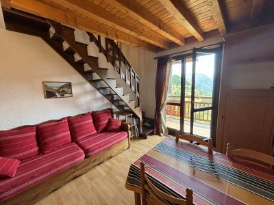 Ski verhuur Appartement 2 kamers mezzanine 4 personen (AEO014-034) - Résidence Meije I - Auris en Oisans - Woonkamer