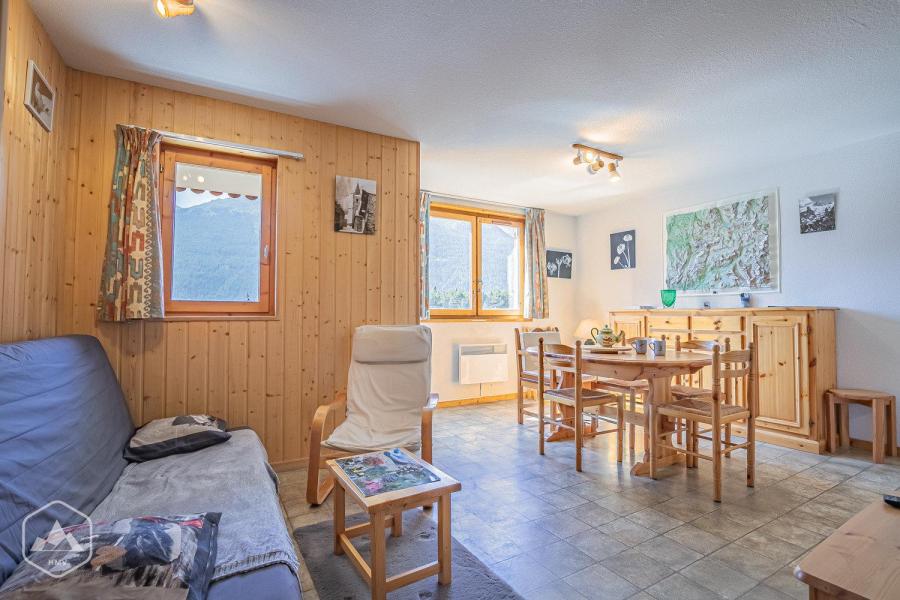 Skiverleih 2-Zimmer-Holzhütte für 6 Personen (208) - La Résidence la Combe I - Aussois - Wohnzimmer