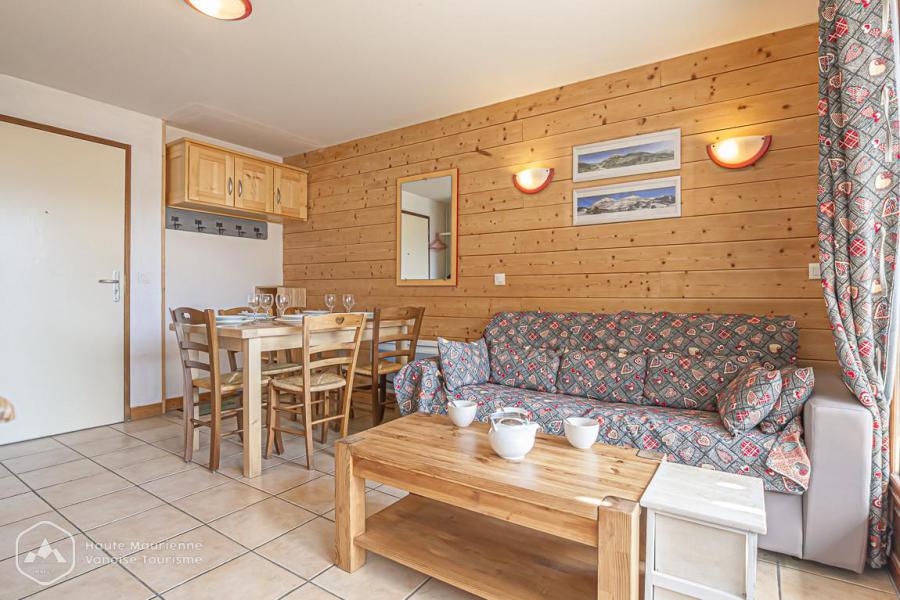 Rent in ski resort 2 room apartment cabin 4-6 people (B2.30) - La Résidence les Flocons d'Argent - Aussois - Living room