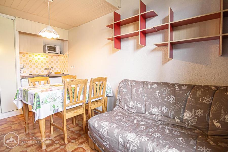 Ski verhuur Appartement 2 kamers mezzanine 4 personen (640) - La Résidence les Sétives - Aussois - Woonkamer