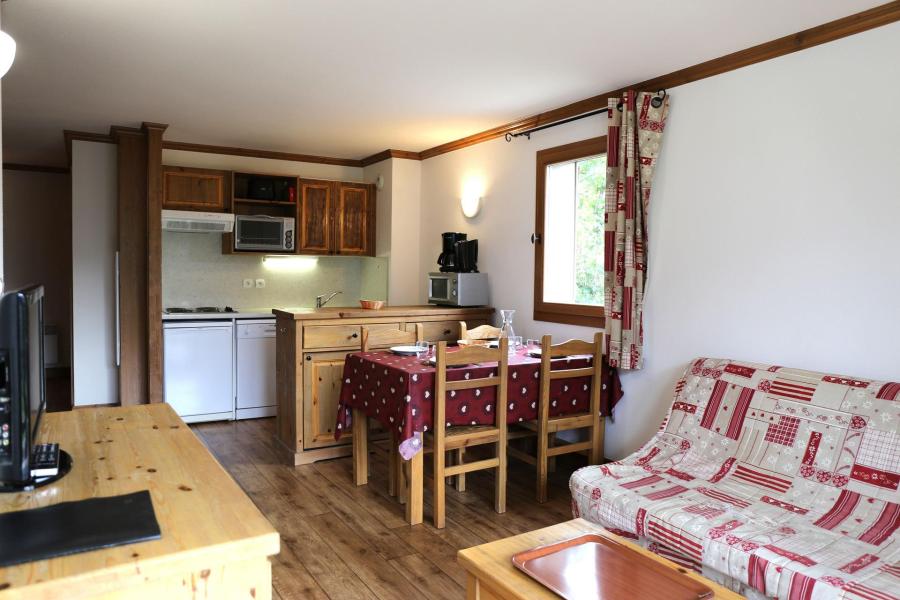 Rent in ski resort 3 room apartment 6 people (07) - Le Clos d'Aussois - Aussois - Living room