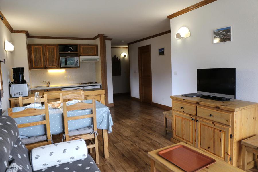 Rent in ski resort 3 room apartment 6 people (09) - Le Clos d'Aussois - Aussois - Living room