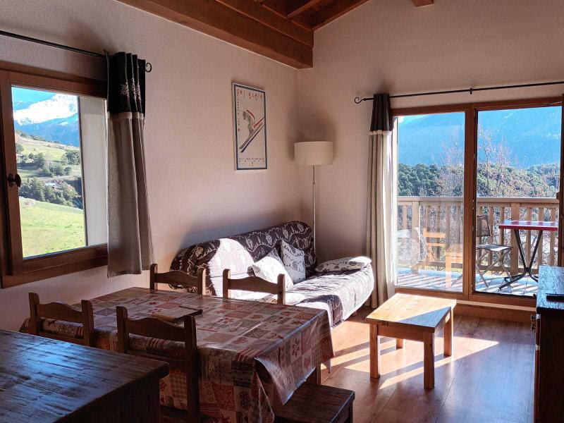 Rent in ski resort 3 room apartment 6 people (10) - Le Clos d'Aussois - Aussois - Living room