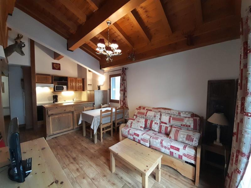 Rent in ski resort 3 room apartment 6 people (17) - Le Clos d'Aussois - Aussois - Living room