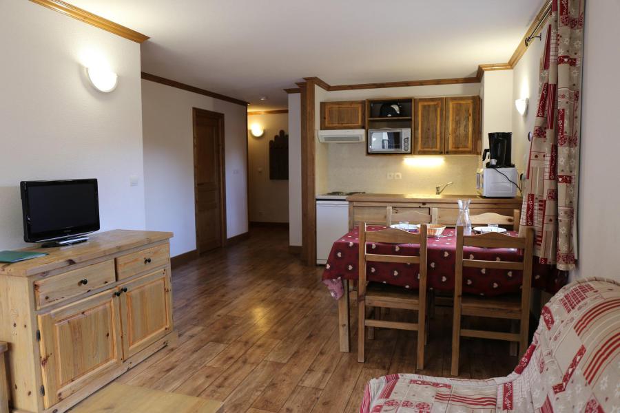 Skiverleih 3-Zimmer-Appartment für 6 Personen (14) - Le Clos d'Aussois - Aussois - Wohnzimmer