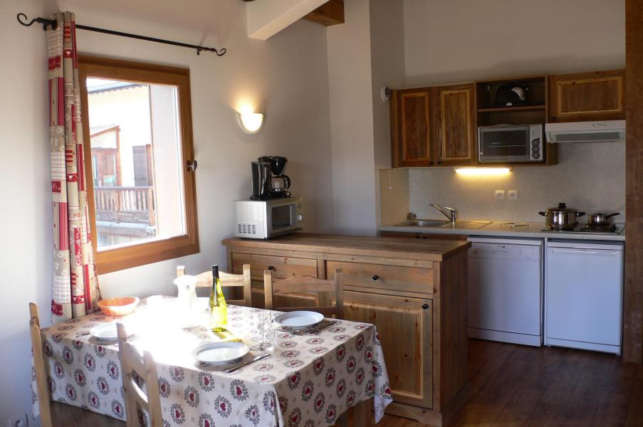 Location au ski Résidence Chalet le Clos d'Aussois - Aussois - Kitchenette