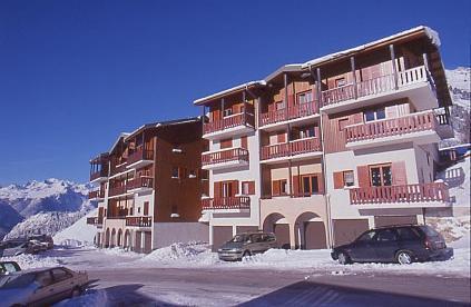 Rent in ski resort Résidence Genevray - Aussois - Winter outside