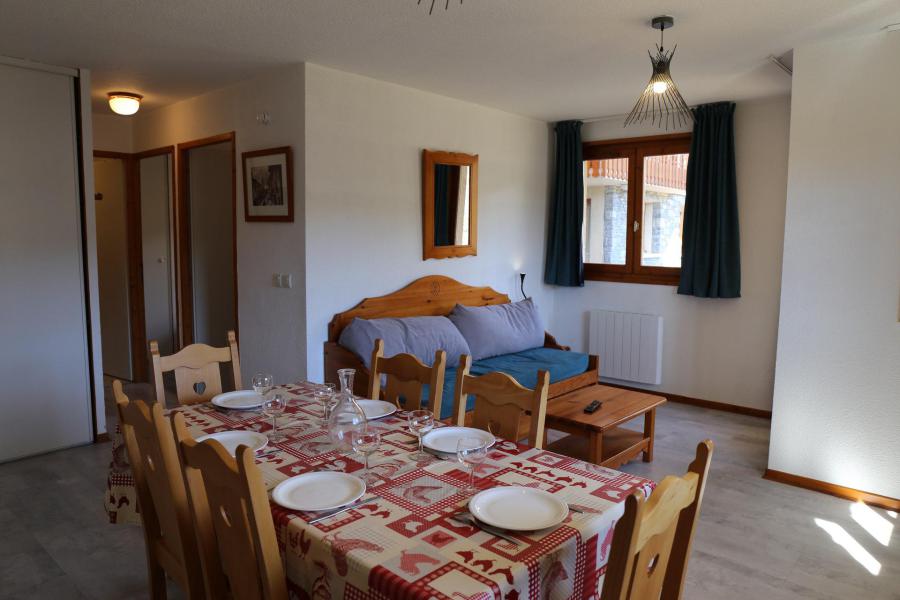 Wynajem na narty Apartament 3 pokojowy 6 osób (407) - Résidence la Combe III - Aussois - Pokój gościnny