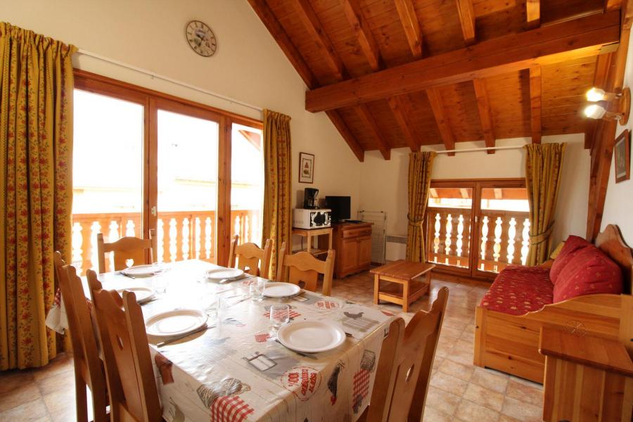 Rent in ski resort 3 room apartment 6 people (517) - Résidence la Combe IV - Aussois - Living room