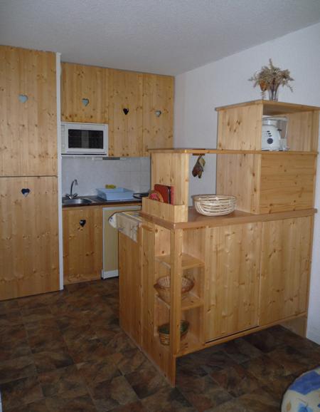 Skiverleih 2-Zimmer-Appartment für 4 Personen (102) - Résidence La Corniche - Aussois - Kochnische
