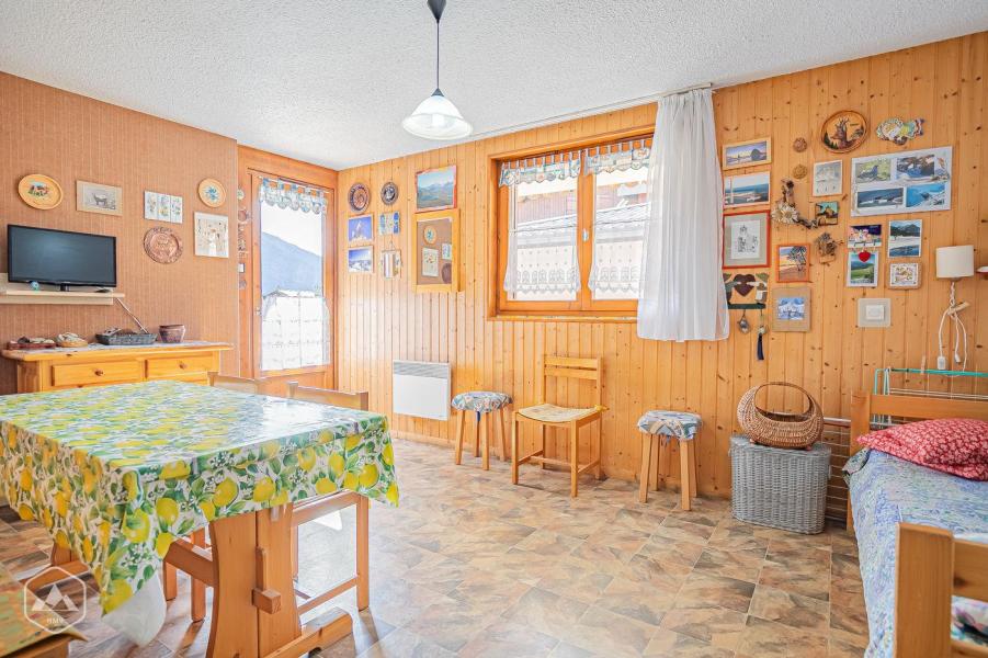 Skiverleih 2-Zimmer-Berghütte für 4 Personen (113) - Résidence La Corniche - Aussois - Wohnzimmer