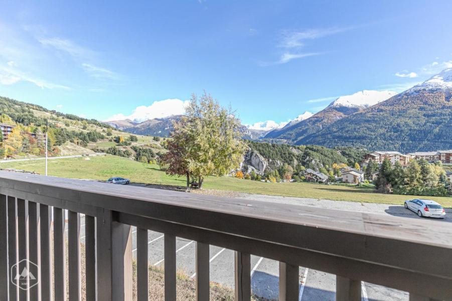 Rent in ski resort 3 room apartment 6 people (CA6) - Résidence le Clos d'Aussois - Aussois - Balcony