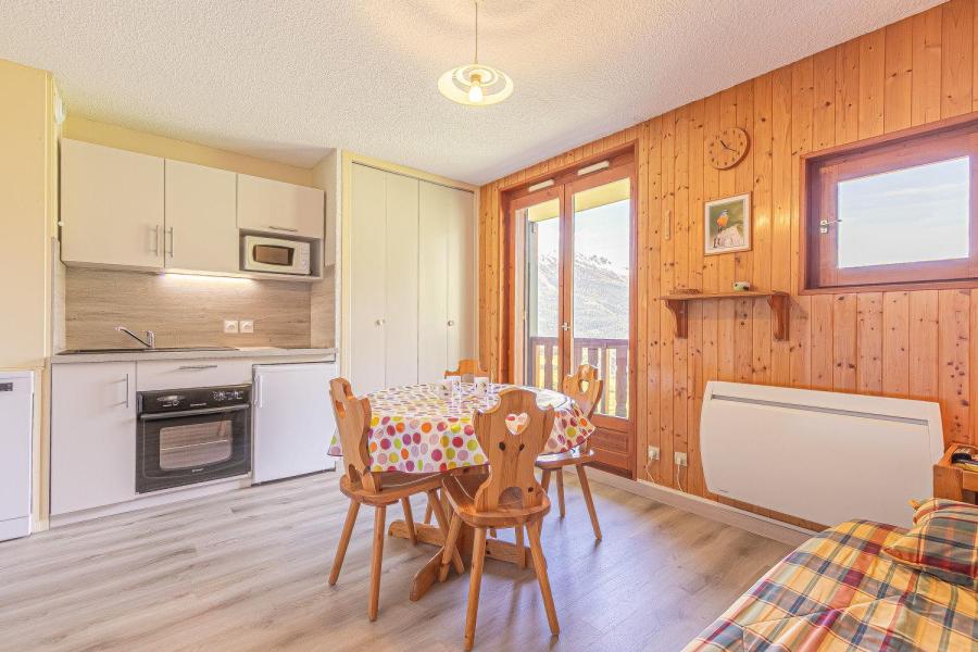 Rent in ski resort 2 room apartment 4 people (17) - Résidence Le Genevray - Aussois - Kitchen