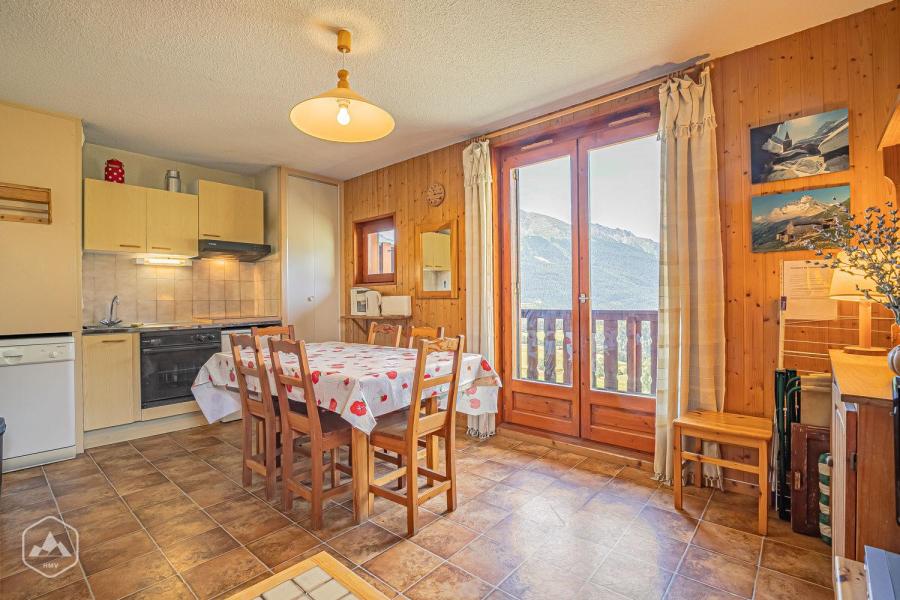 Rent in ski resort 2 room apartment cabin 6 people (115) - Résidence Le Genevray - Aussois - Kitchen