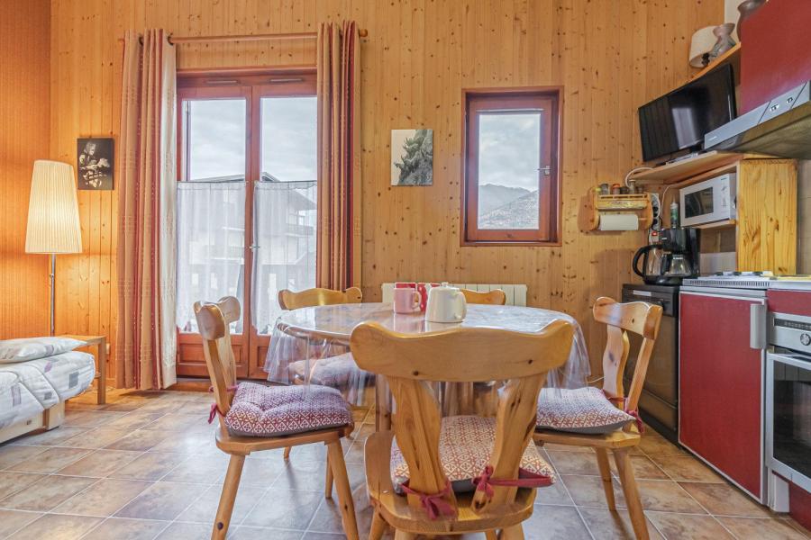 Wynajem na narty Apartament 2 pokojowy 4 osób (203) - Résidence Le Genevray - Aussois - Pokój gościnny