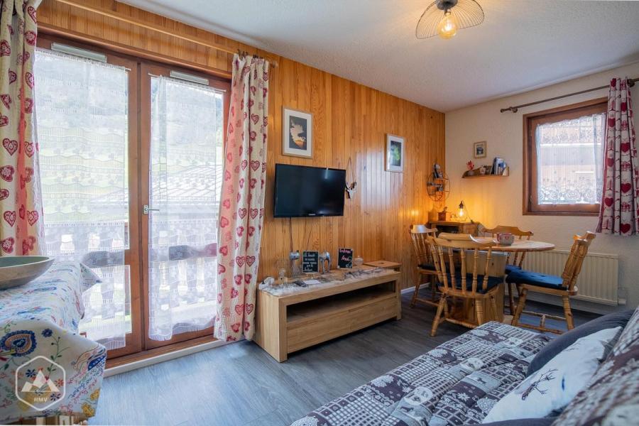 Rent in ski resort 2 room apartment 4 people (71) - Résidence Les Fleurs - Aussois - Living room
