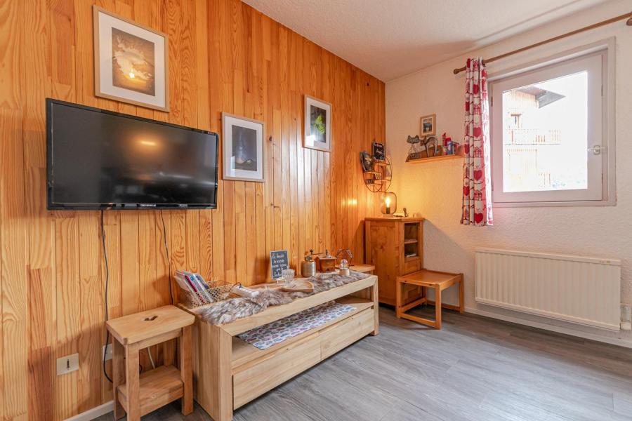 Skiverleih 2-Zimmer-Appartment für 4 Personen (71) - Résidence Les Fleurs - Aussois - Wohnzimmer