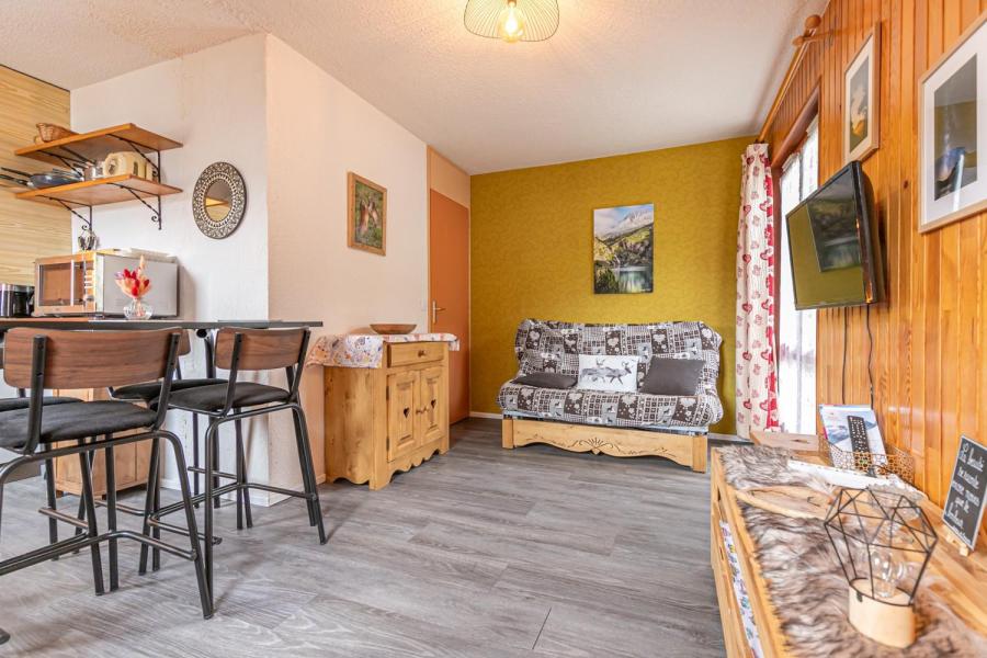 Skiverleih 2-Zimmer-Appartment für 4 Personen (71) - Résidence Les Fleurs - Aussois - Wohnzimmer