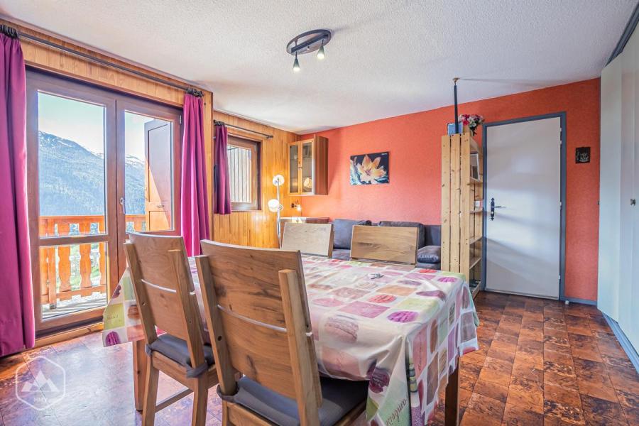 Ski verhuur Studio cabine 4 personen (30) - Résidence Les Fleurs - Aussois - Woonkamer