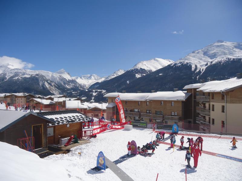 Vacances en montagne Résidence les Flocons d'Argent - Aussois - Extérieur hiver