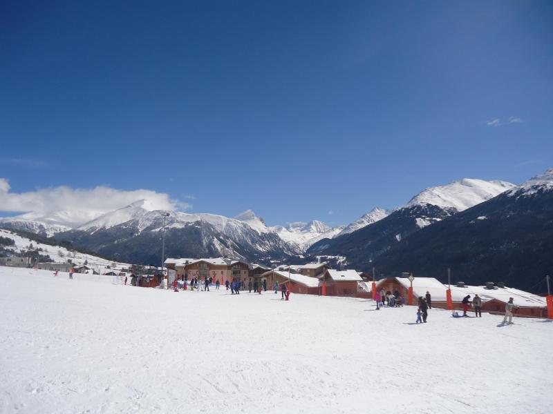 Аренда на лыжном курорте Résidence les Flocons d'Argent - Aussois - зимой под открытым небом