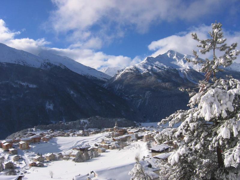 Ski verhuur Résidence les Flocons d'Argent - Aussois - Buiten winter