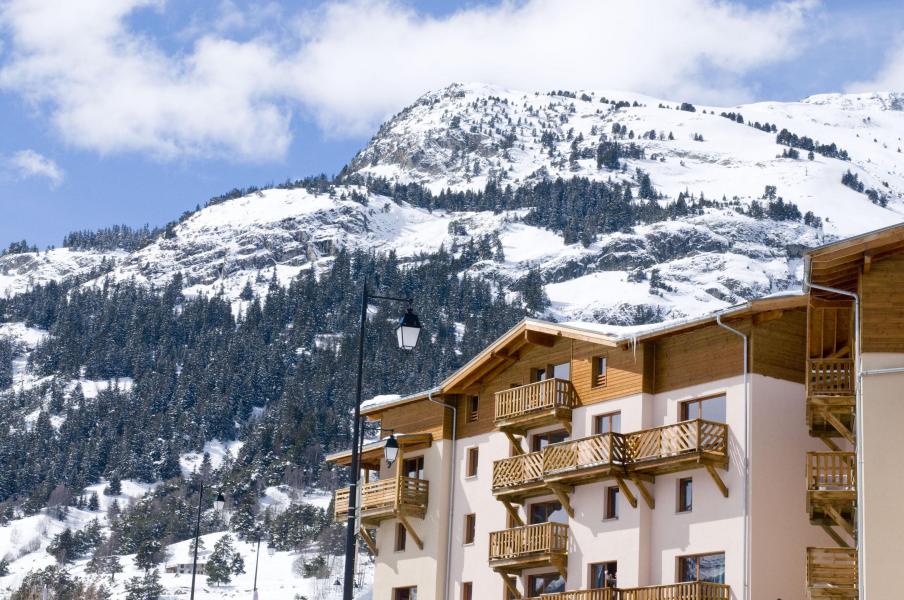 Ski verhuur Résidence les Flocons d'Argent - Aussois - Buiten winter