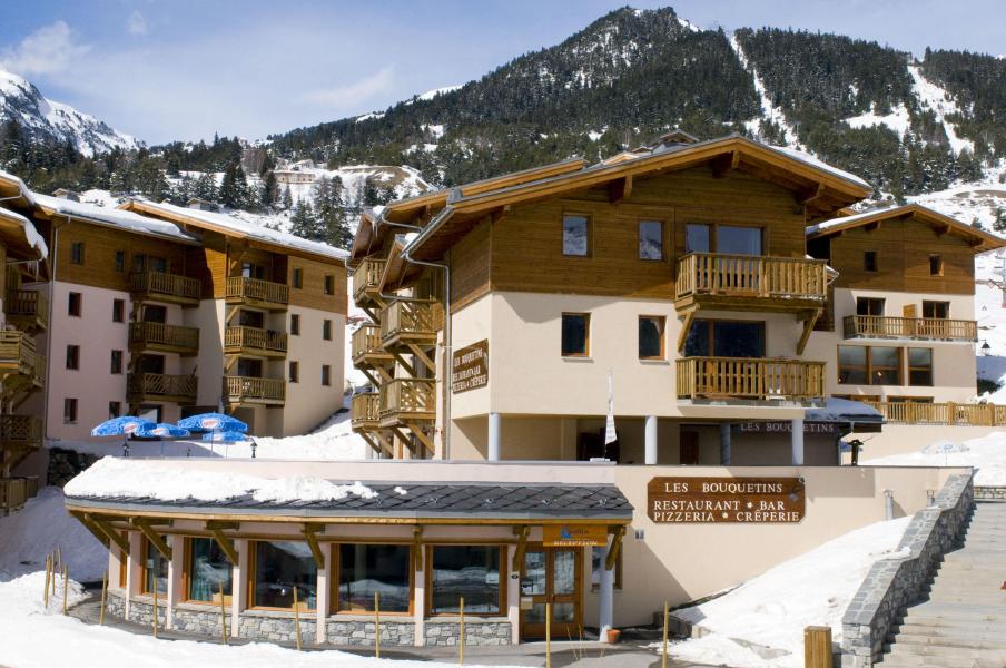 Vacances en montagne Résidence les Flocons d'Argent - Aussois - Extérieur hiver