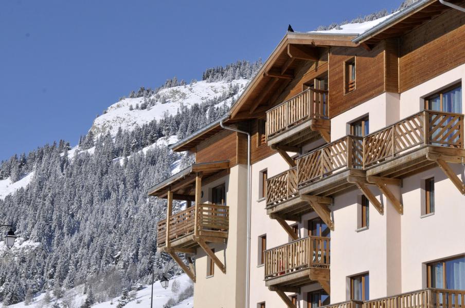 Ski verhuur Résidence les Flocons d'Argent - Aussois - Buiten winter