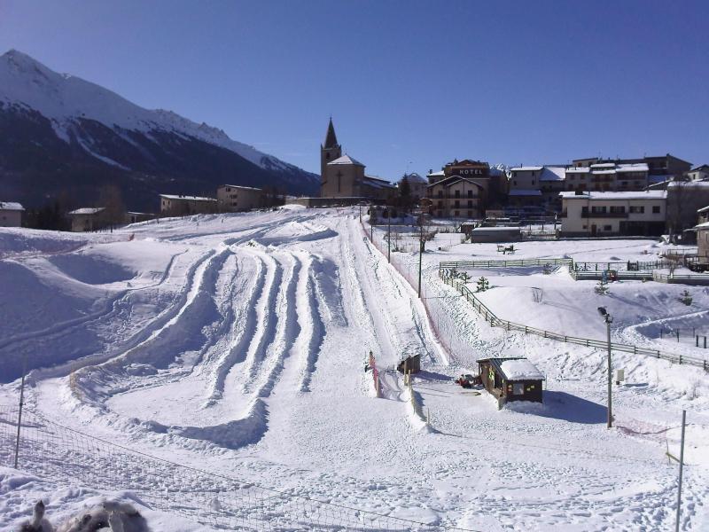 Аренда на лыжном курорте Résidence les Flocons d'Argent - Aussois - зимой под открытым небом