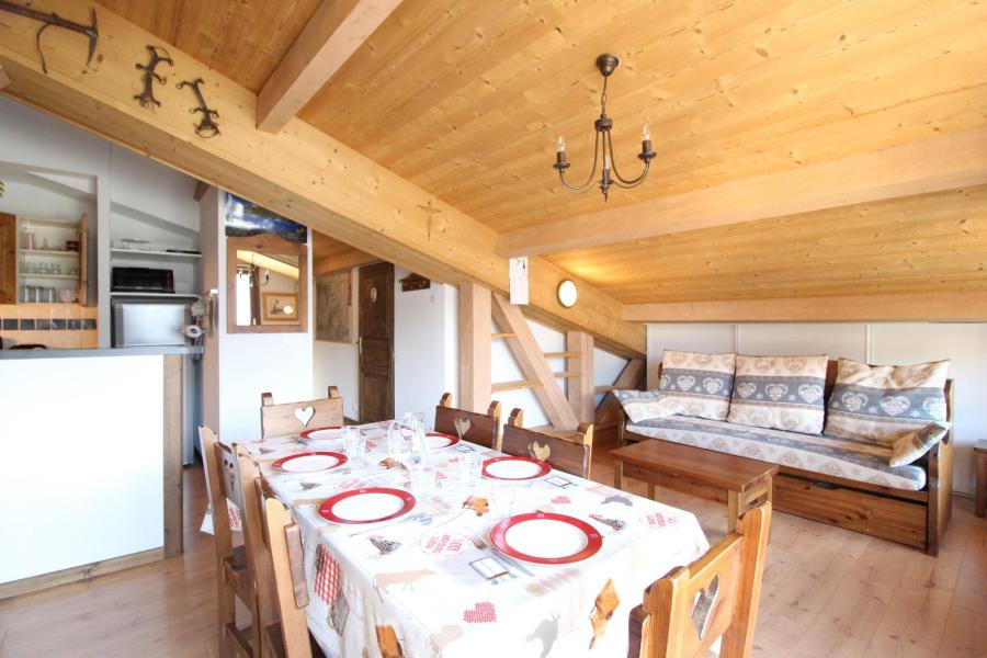 Rent in ski resort 3 room apartment 6 people (017) - Résidence les Sports - Aussois - Living room