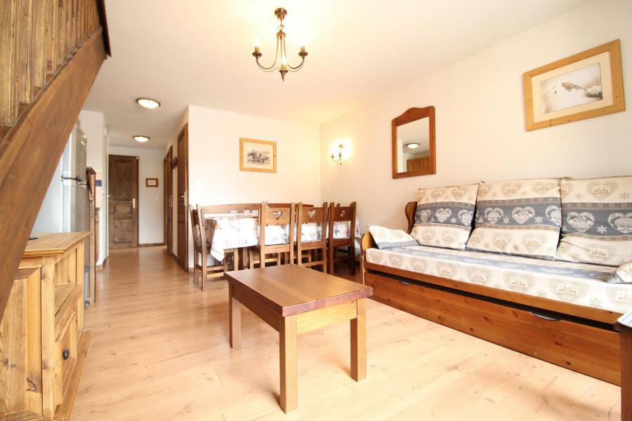 Rent in ski resort 4 room duplex apartment 8 people (015) - Résidence les Sports - Aussois - Living room