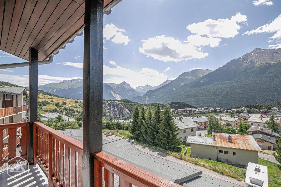 Ski verhuur Studio cabine 4 personen (STS178) - Résidence St Sébastien 1 - Aussois - Balkon