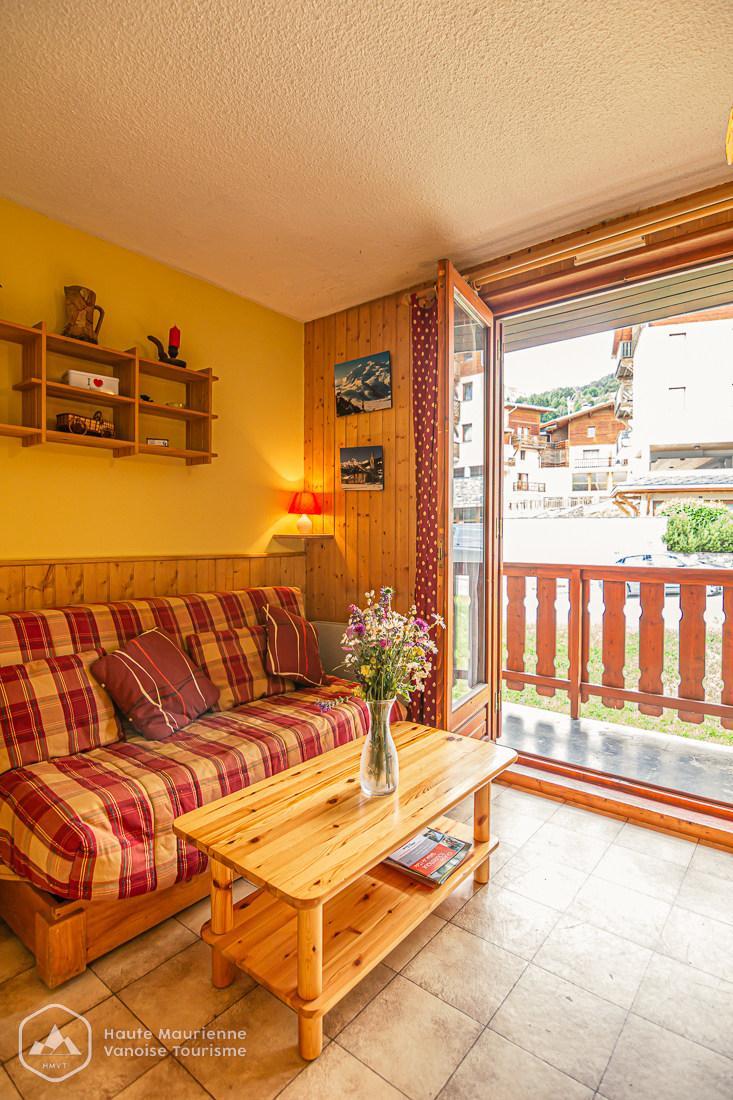 Skiverleih Studio Schlafnische 3 Personen (STS33) - Résidence St Sébastien 1 - Aussois - Wohnzimmer