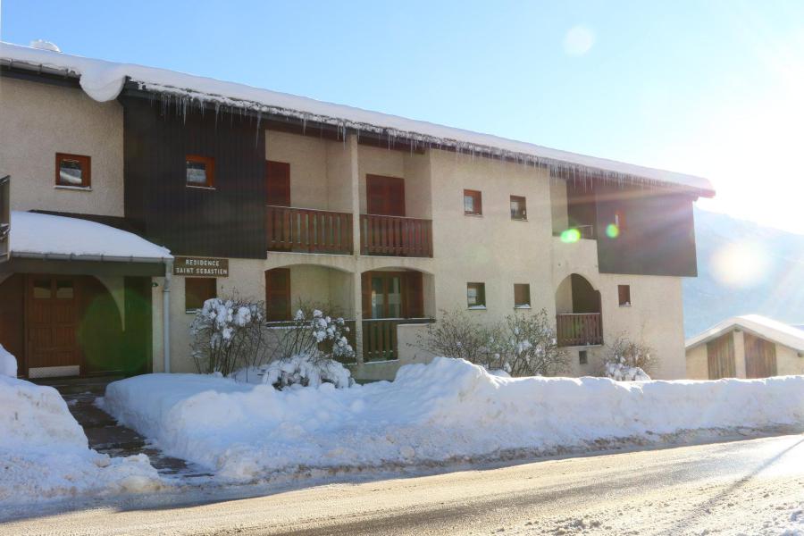 Vacances en montagne Appartement 2 pièces mezzanine 6 personnes (STS181) - Résidence St Sébastien 2 - Aussois - Extérieur hiver