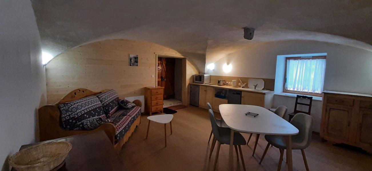 Skiverleih 2-Zimmer-Appartment für 5 Personen (BON1) - Résidences village d'Aussois - Aussois - Wohnzimmer