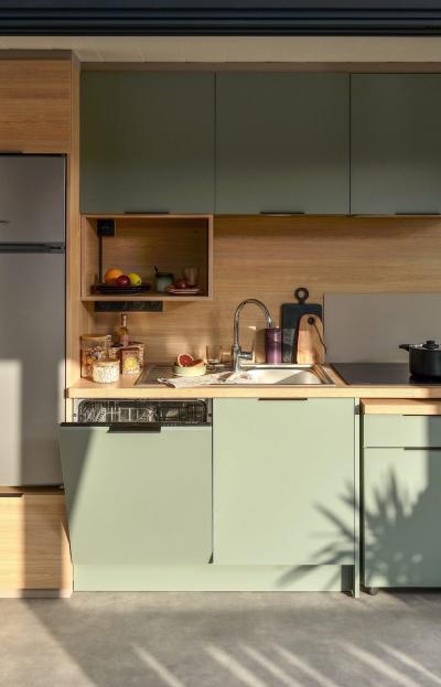 Soggiorno sugli sci Chalet 4 stanze per 6 persone - Camping La Buidonnière  - Aussois - Cucina