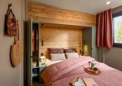 Skiverleih 4 Zimmer Chalet für 6 Personen - Camping La Buidonnière d'Aussois - Aussois - Schlafzimmer