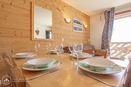 Ski verhuur Appartement 2 kabine kamers 4-6 personen (B2.30) - La Résidence les Flocons d'Argent - Aussois - Woonkamer