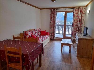 Rent in ski resort 2 room apartment sleeping corner 6 people (05) - Le Clos d'Aussois - Aussois - Living room