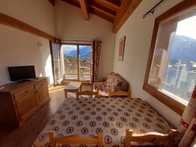 Rent in ski resort 3 room apartment 6 people (12) - Le Clos d'Aussois - Aussois - Living room
